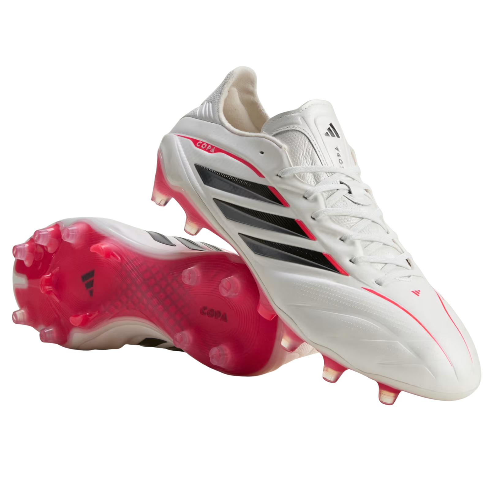 adidas Copa Pure IV Elite FG Soccer Cleats (Zero Metallic/Black/Lucid Red)