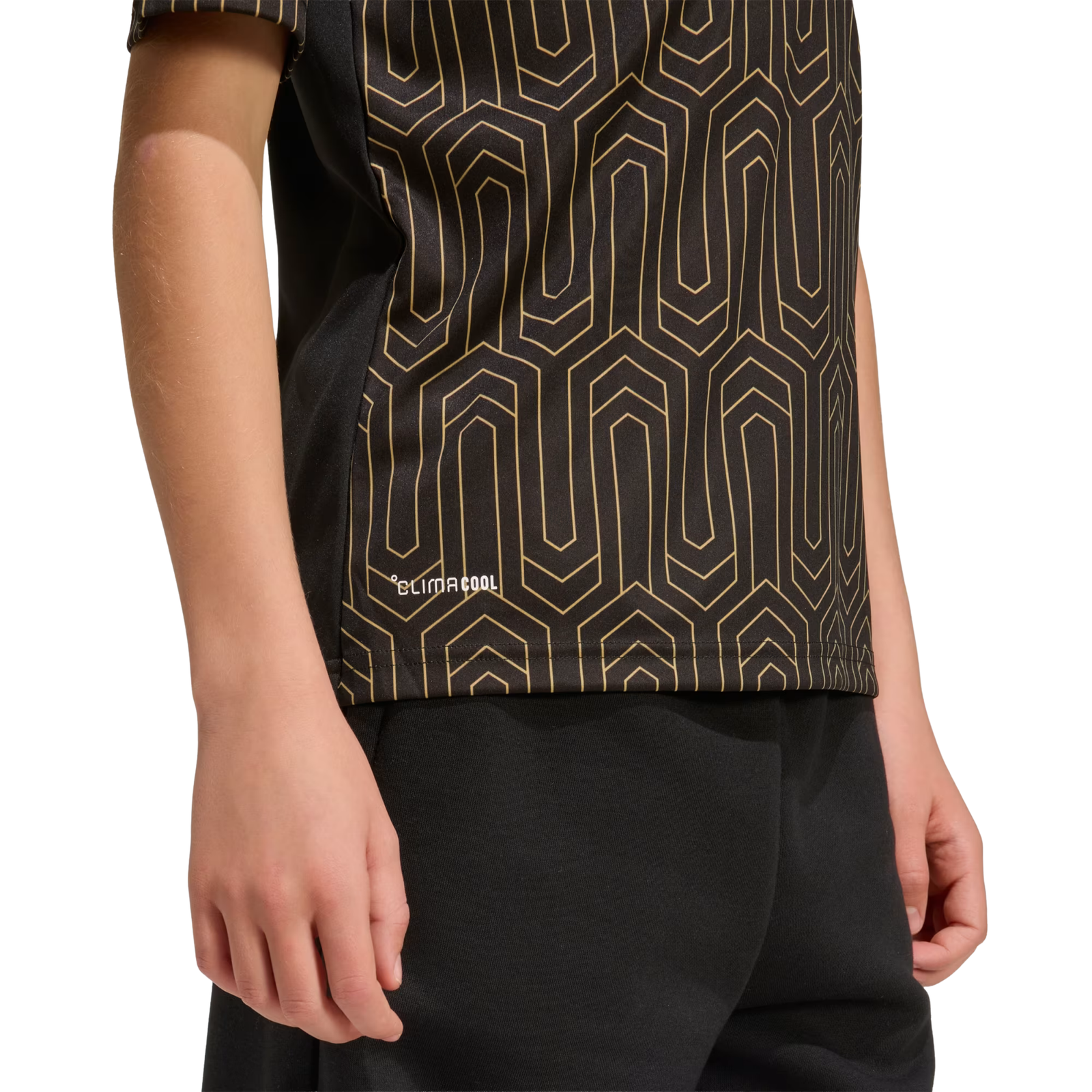 adidas Youth LAFC 26/27 Home Replica Jersey (Black/Gold)