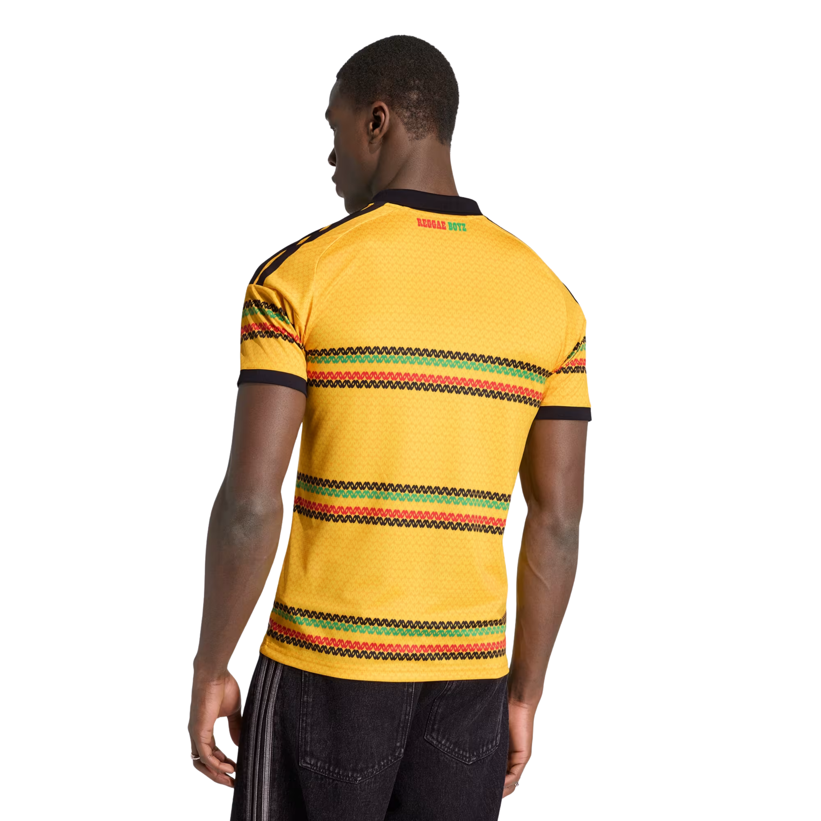 adidas Men's Jamaica 2026 Home Jersey (Bold Gold)