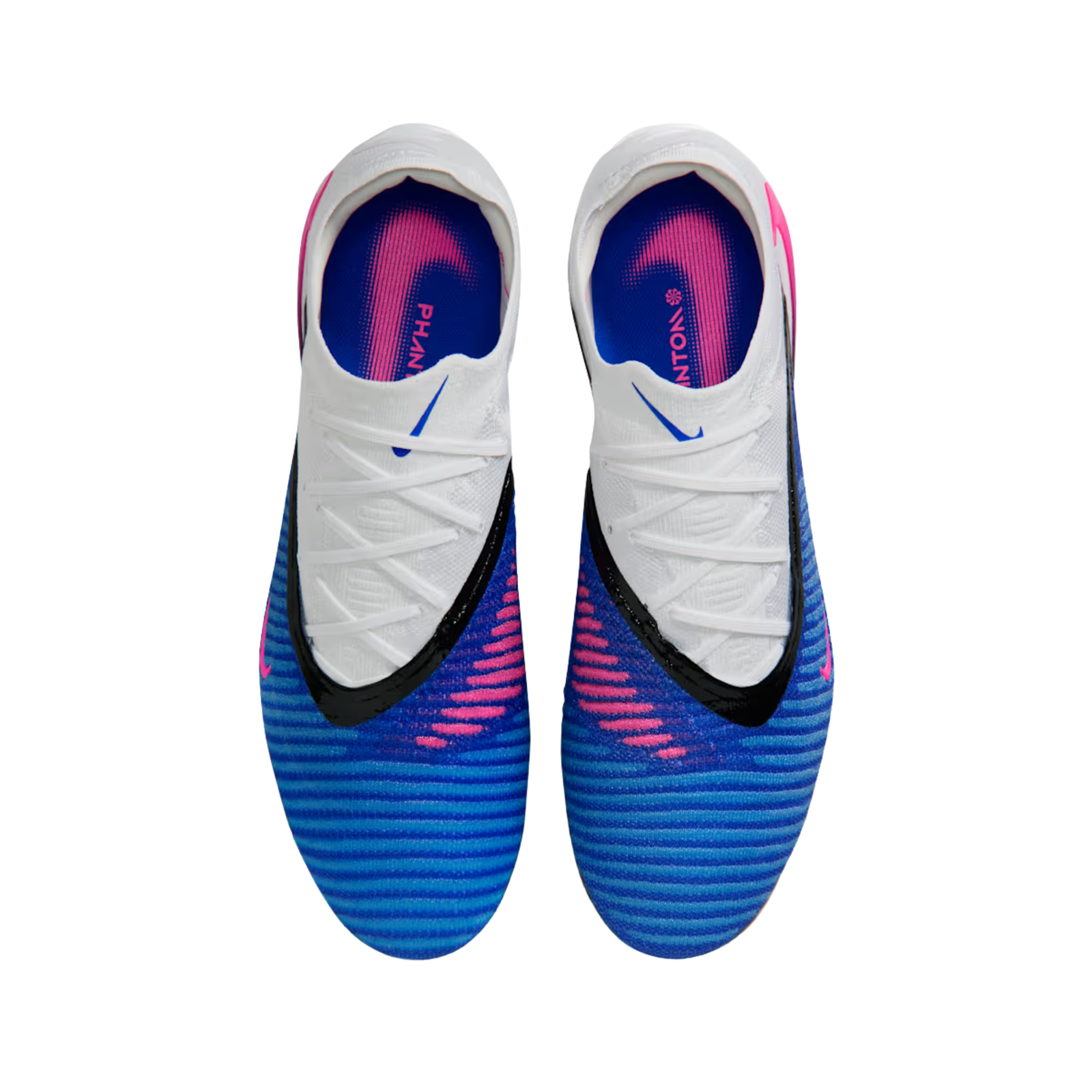 Nike Phantom 6 Low Elite AG-Pro Soccer Cleats (Racer Blue/Pink Blast/White)