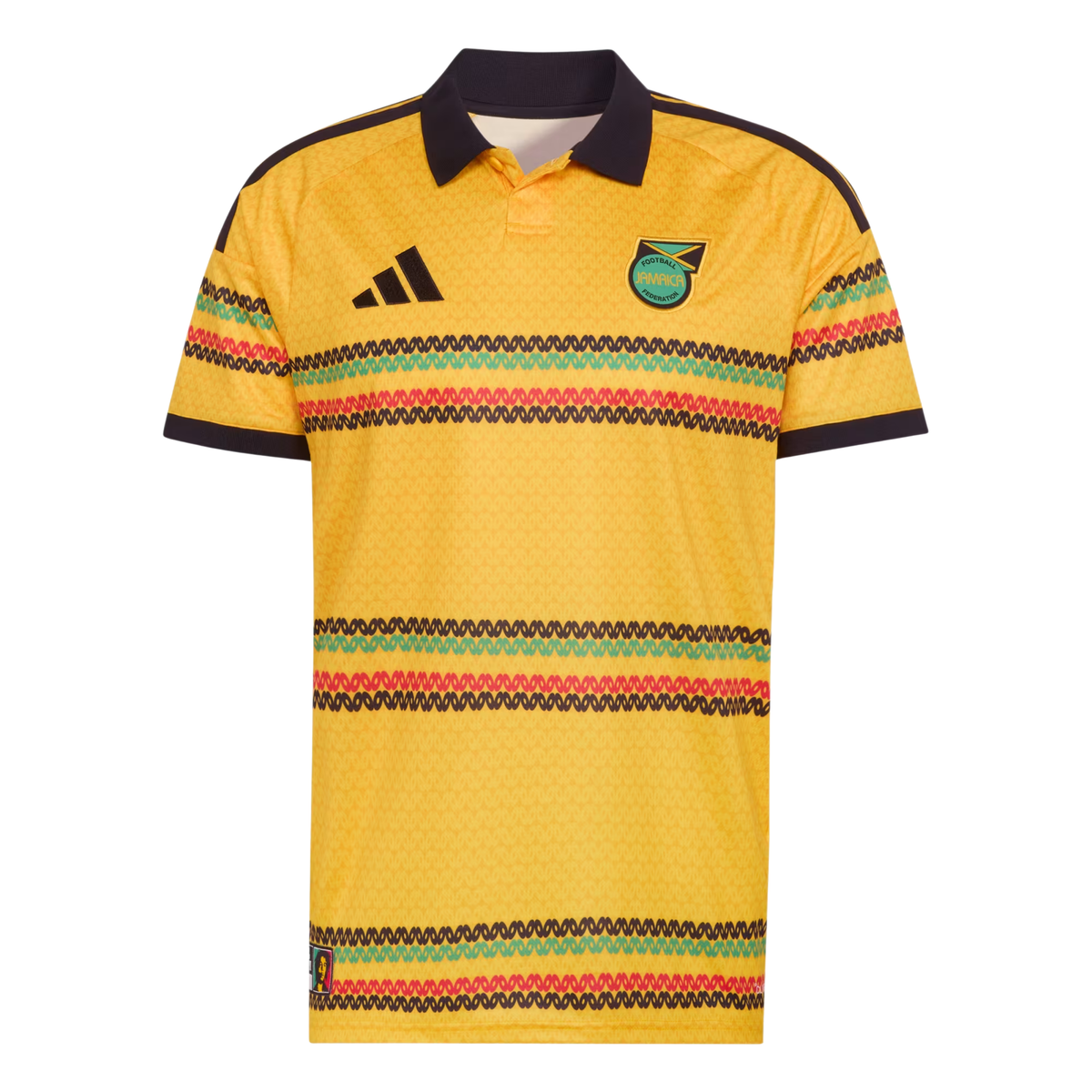 adidas Men's Jamaica 2026 Home Jersey (Bold Gold)