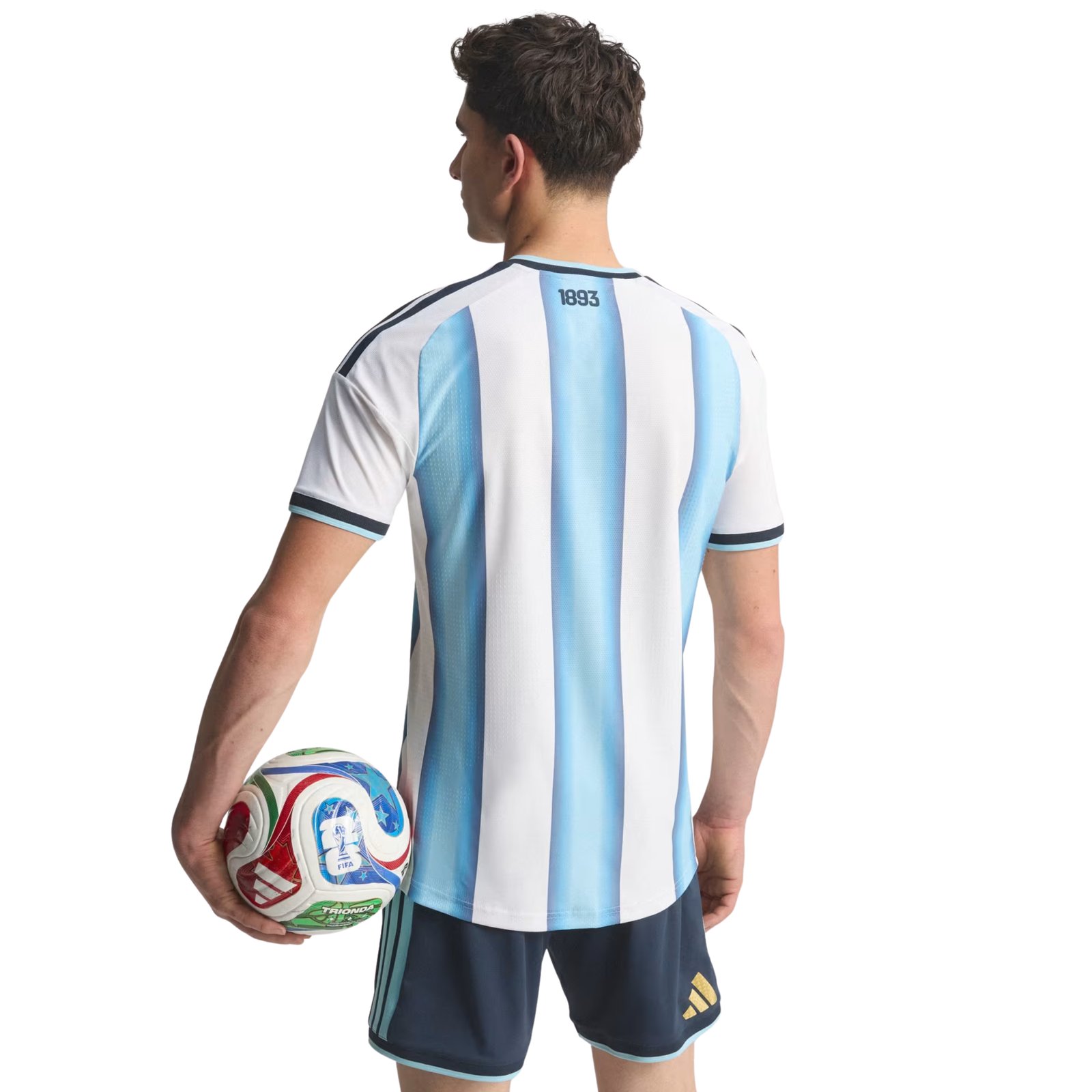 adidas Argentina Authentic 2026 Home Jersey (White/Icy Blue)