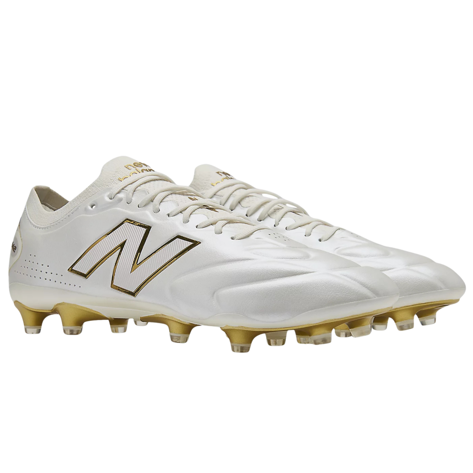 New Balance 442 Elite Knit FG V3 First Edition Soccer Cleats (White/Brown)