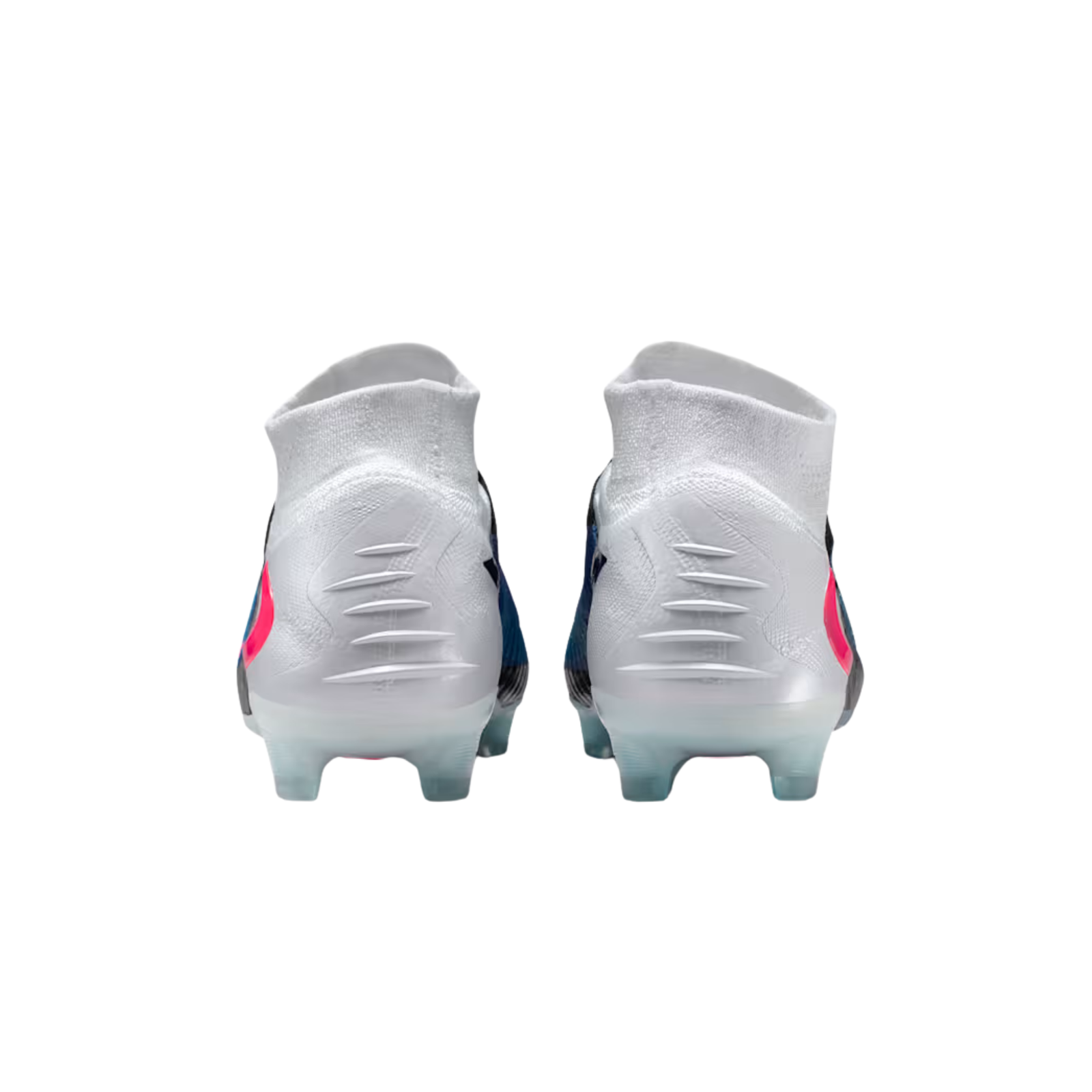 Nike Phantom 6 High Elite FG Soccer Cleats (Racer Blue/Pink Blast/White)