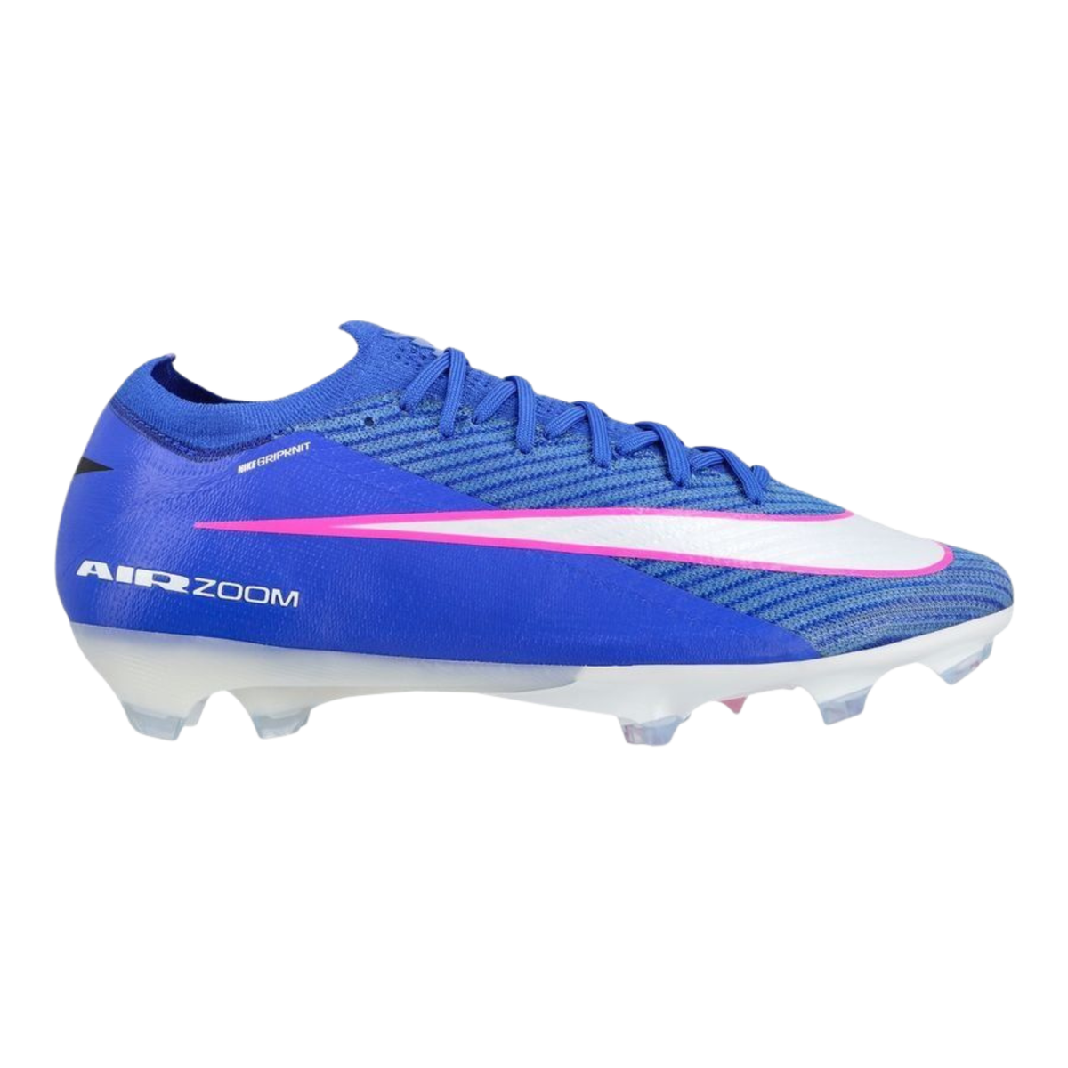Nike Zoom Vapor 16 Elite FG Soccer Cleats (Racer Blue/White)
