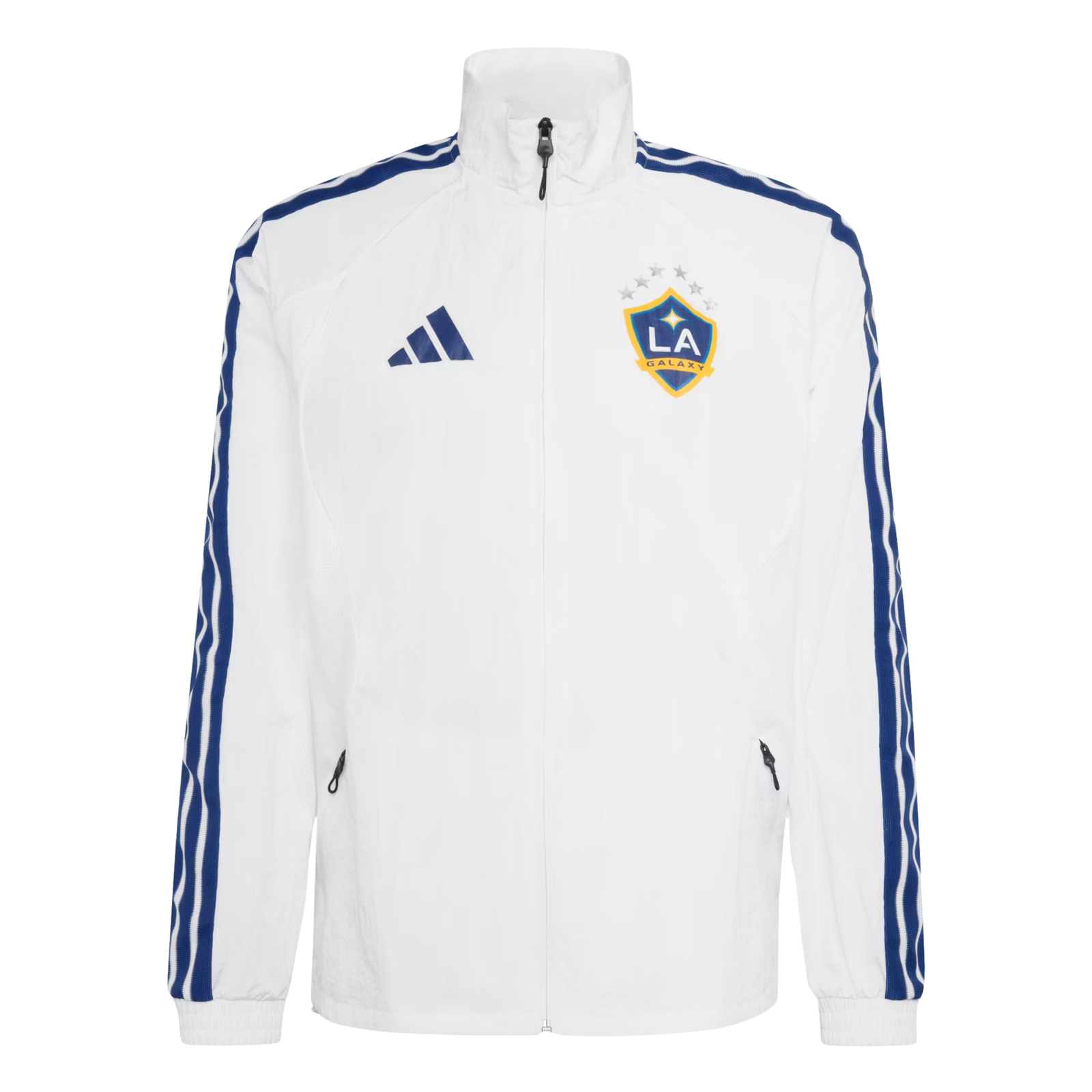 adidas LA Galaxy 26/27 Anthem Jacket (White/Dark Blue)
