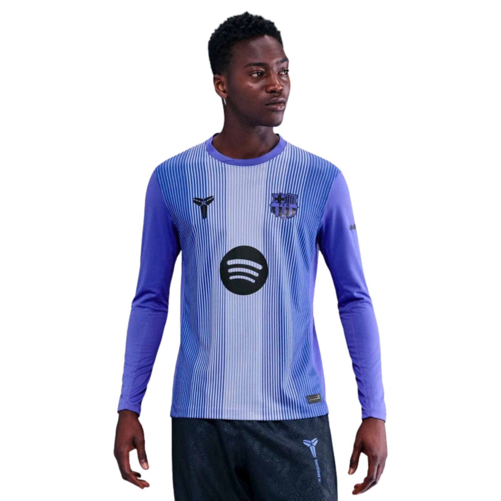 Nike Men's FC Barcelona x Kobe Bryant Goalkeeper Jersey 26/27 (Persian Violet/Black)