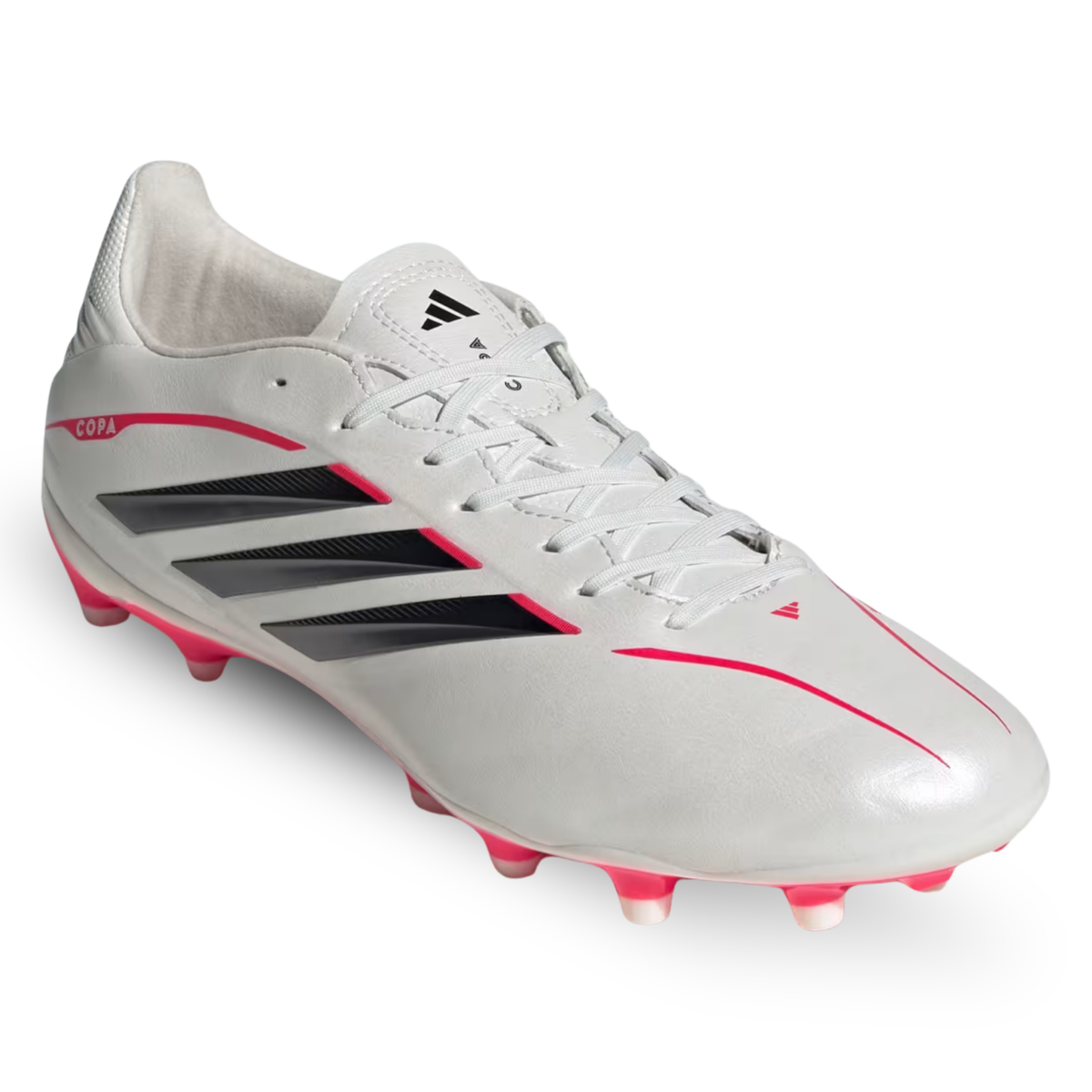 adidas Copa Pure IV League FG Soccer Cleats (Zero Metallic/Black/Lucid Red)