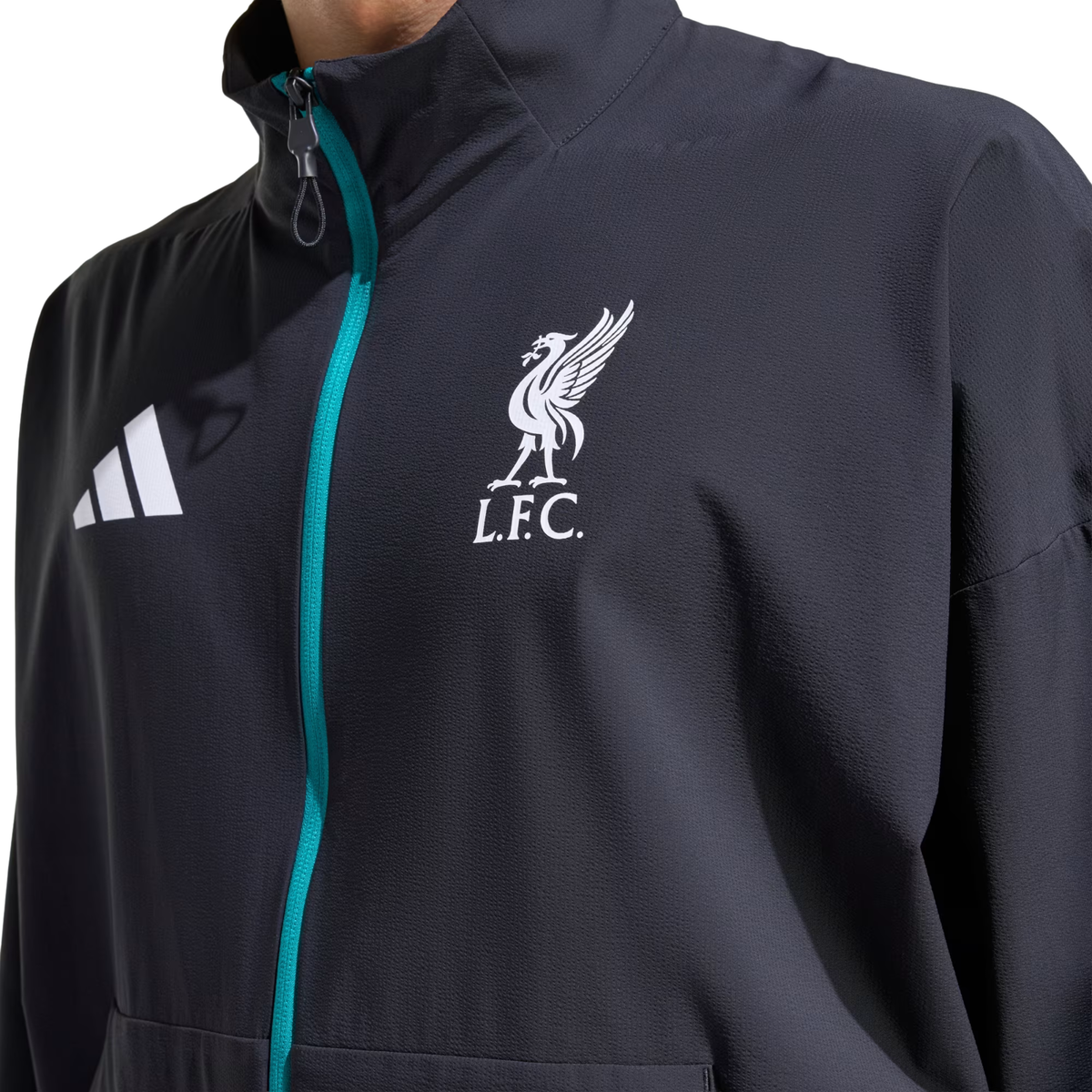adidas Liverpool Z.N.E. Anthem Jacket 25/26 (Black)