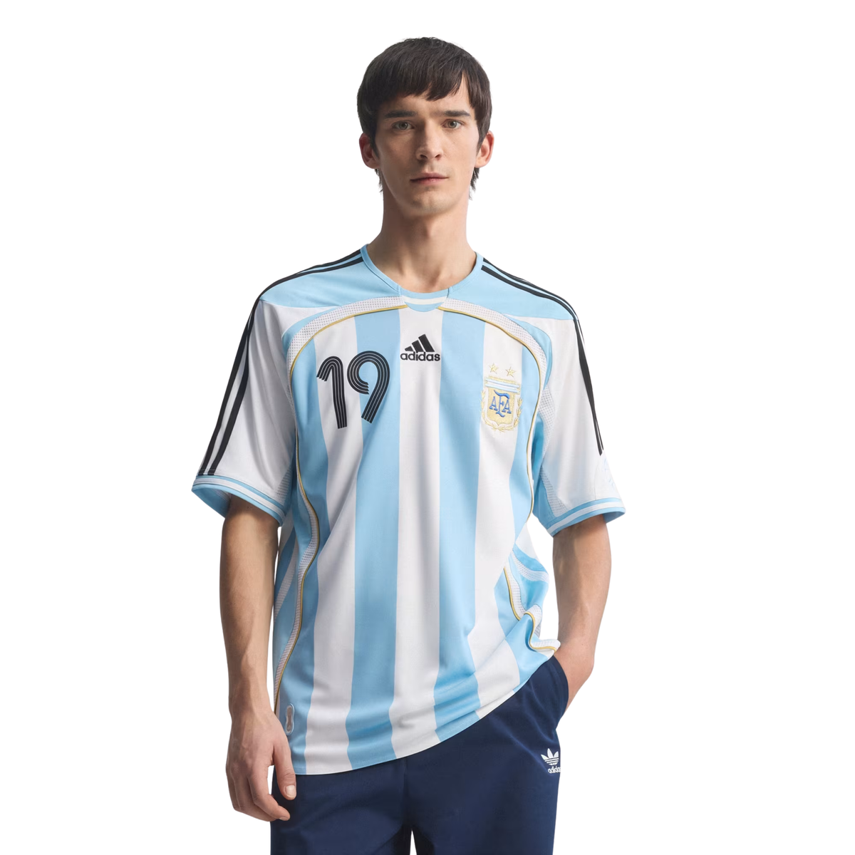 adidas Lionel Messi Argentina 2006 Home Jersey (White)
