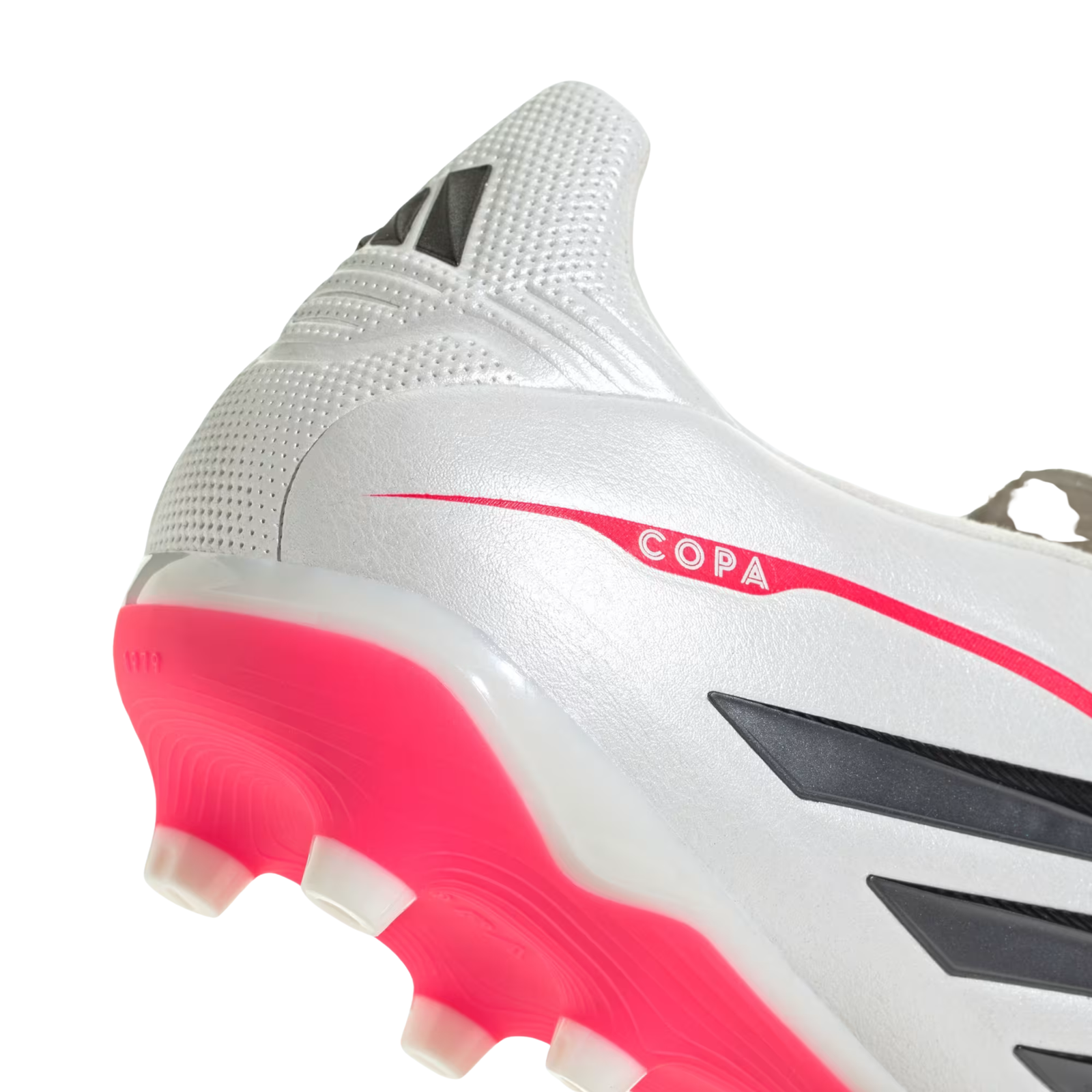 adidas Copa Pure IV League FG Soccer Cleats (Zero Metallic/Black/Lucid Red)