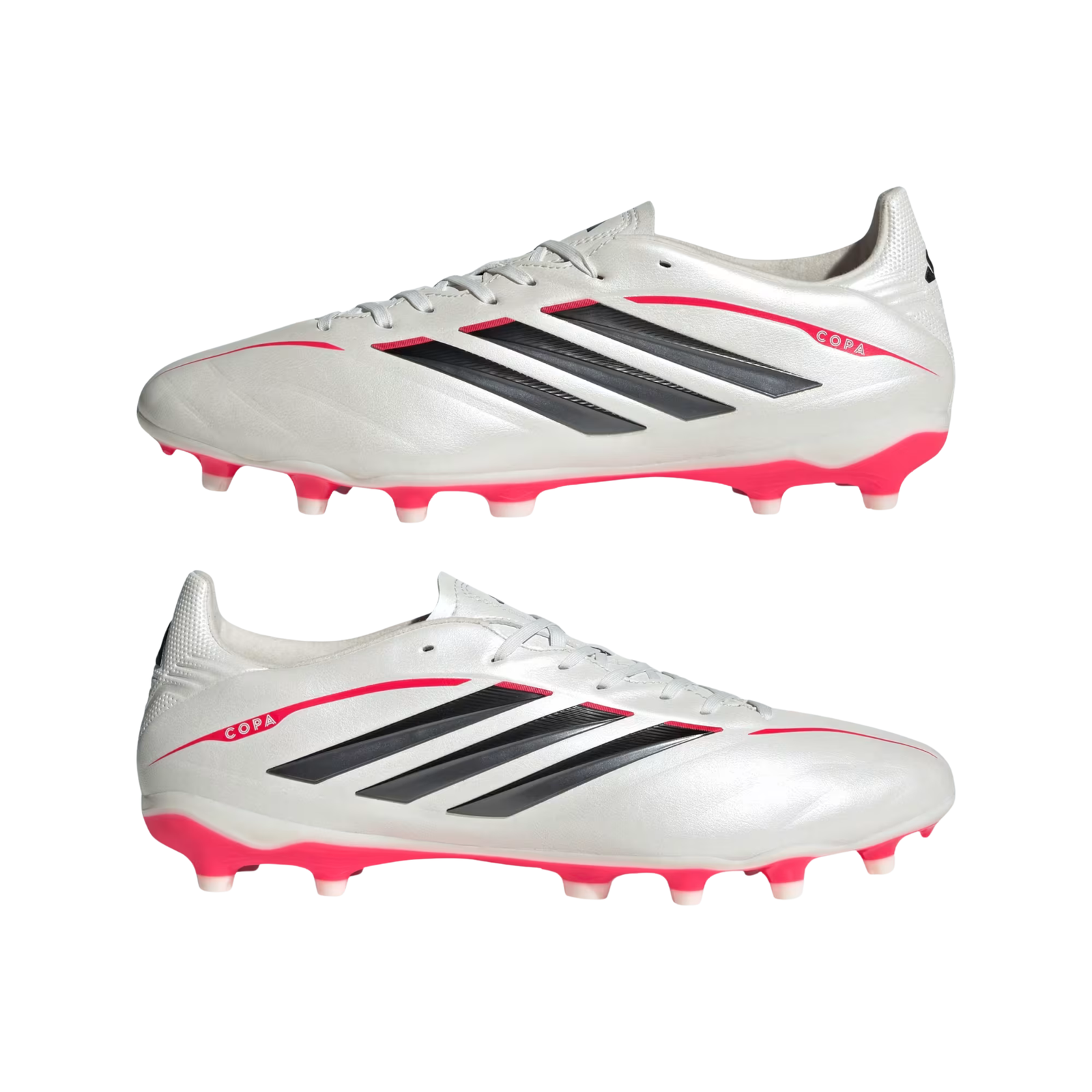 adidas Copa Pure IV League FG Soccer Cleats (Zero Metallic/Black/Lucid Red)