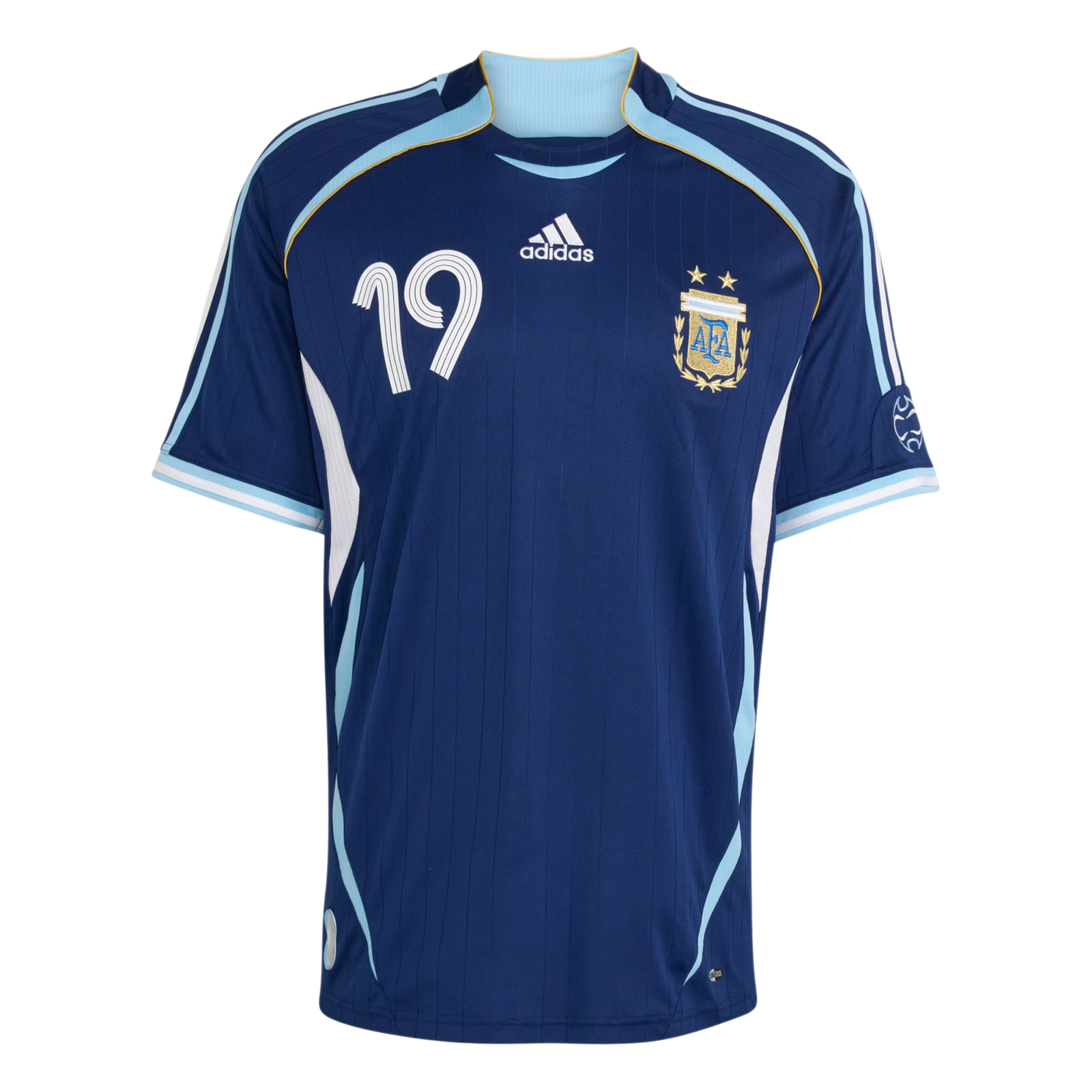adidas Argentina Lionel Messi 2006 Away Jersey (Dark Blue)