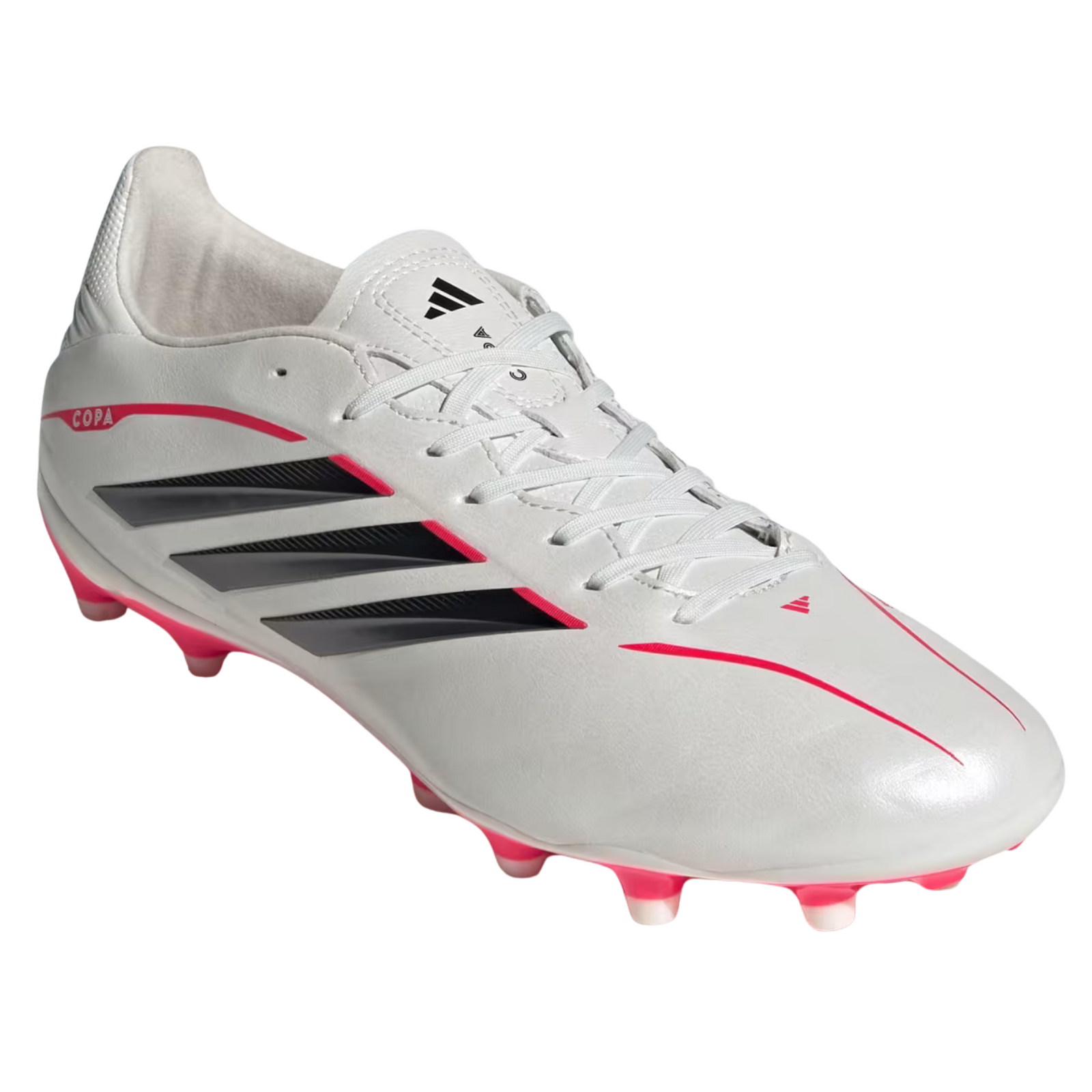 adidas Copa Pure IV League FG Soccer Cleats (Zero Metallic/Black/Lucid Red)