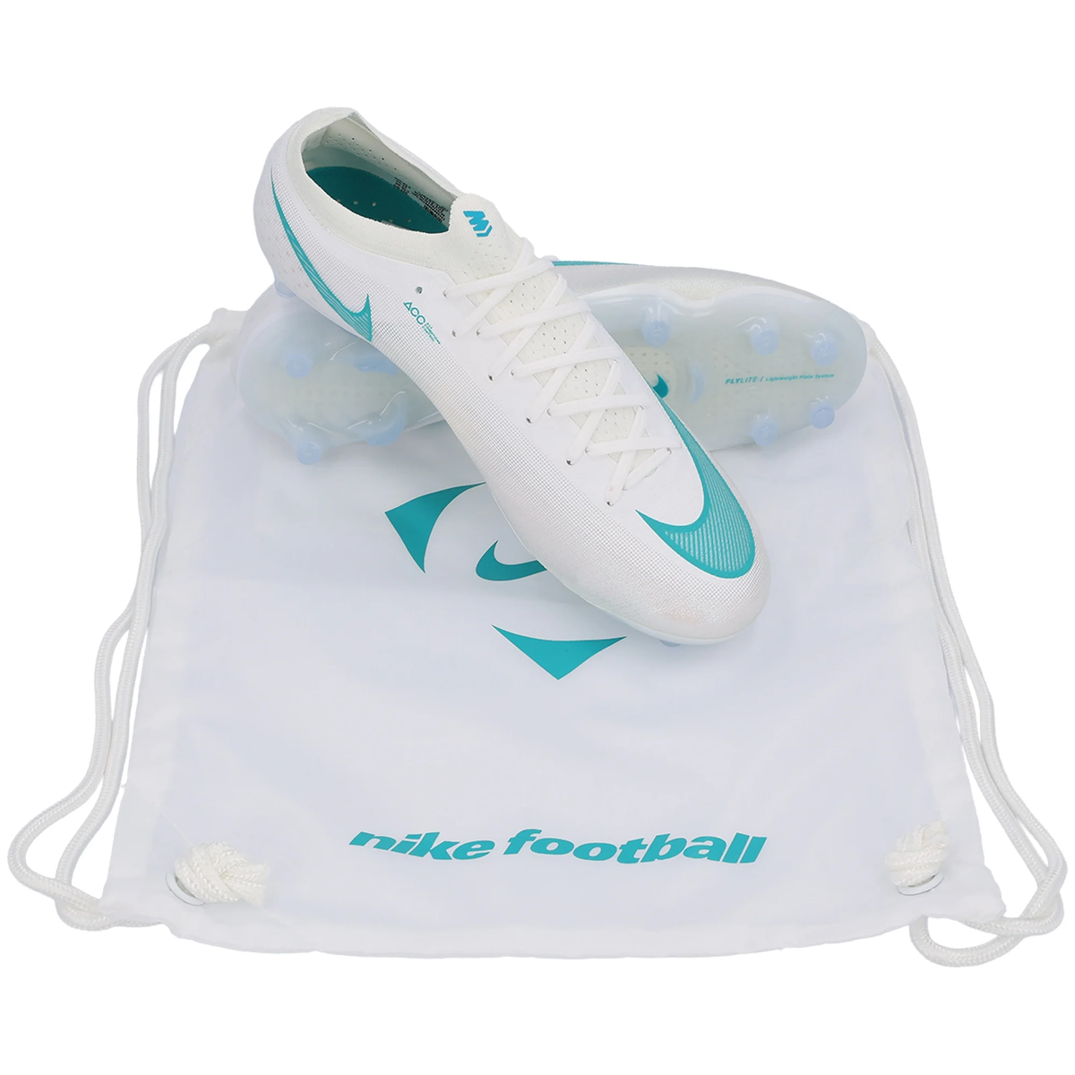 Nike Zoom Superfly 11 Elite FG Soccer Cleats (White/Dusty Cactus)