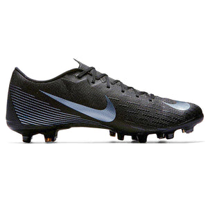 Nike Mercurial Vapor 12 Academy FG Firm Ground Soccer Cleats (Black)