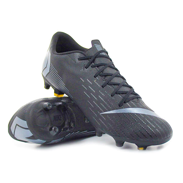 Nike Mercurial Vapor 12 Academy FG Firm Ground Soccer Cleats Black Soccer Wearhouse