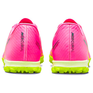 Nike Vapor 15 Academy Turf Soccer Shoes (Pink Blast/Volt-Gridiron)