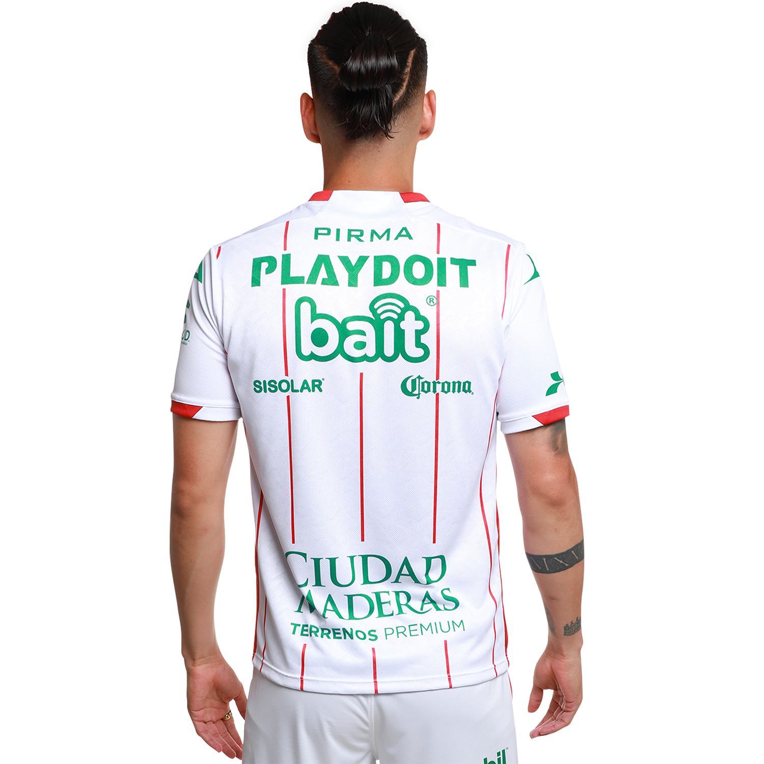 Pirma Men's Necaxa Home Jersey 25/26 (White/Red)