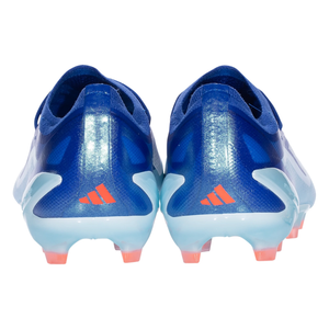 adidas X Crazyfast.1 FG Soccer Cleats (Bright Blue/Cloud White/Solar Red)