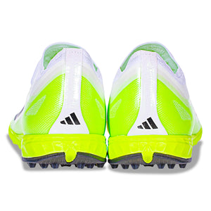 adidas X Crazyfast.1 Turf Soccer Shoes (White/Core Black/Lucid Lemon)