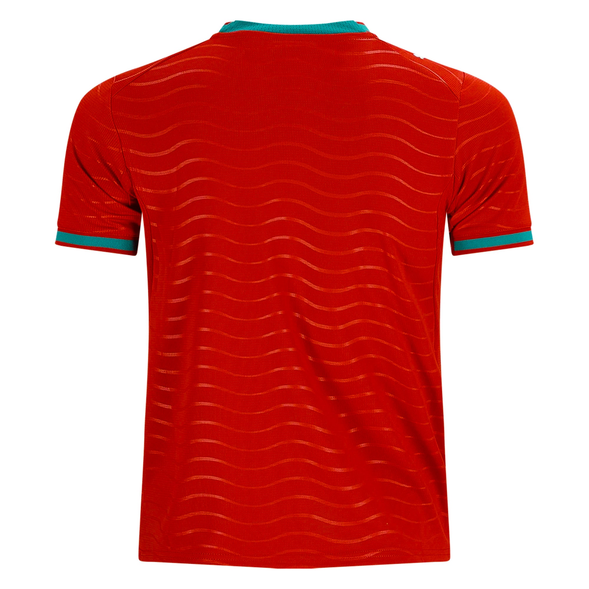 PUMA Youth Portugal World Cup Home Jersey 2026 (Club Red/Green Lagoon)