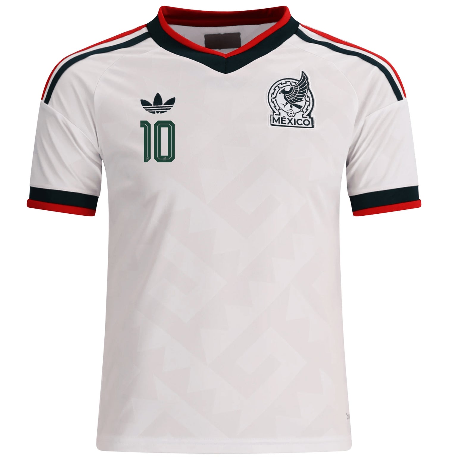 adidas Youth Mexico Gilberto Mora Away Jersey 2026 (White)
