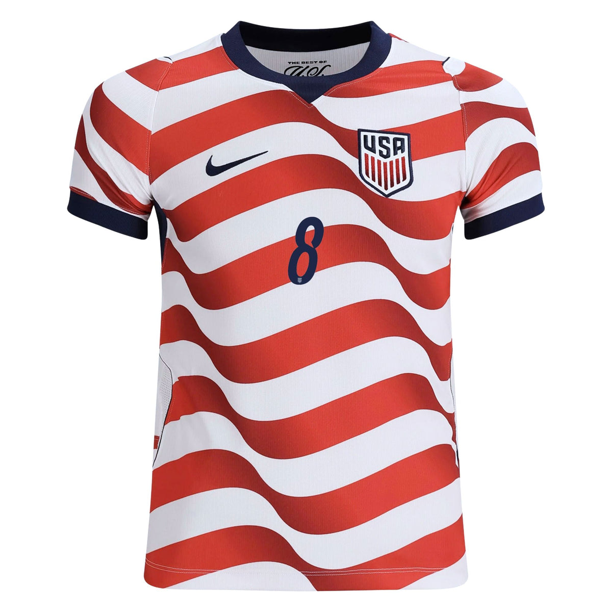 Nike Youth United States Cavan Sullivan 2026 Stadium Home Jersey (Sail/Midnight Navy)