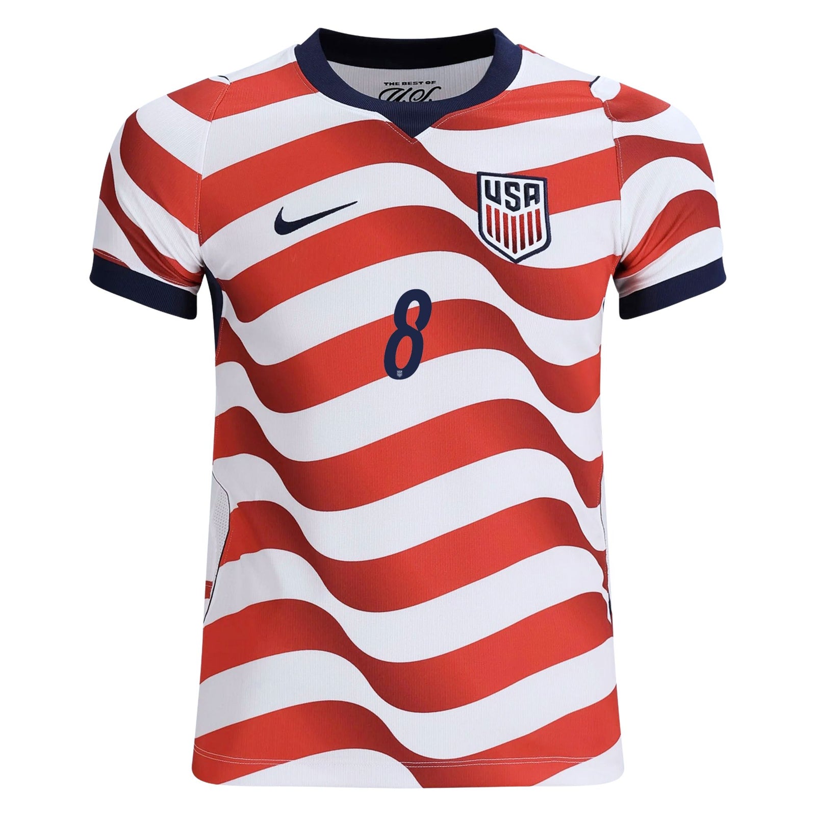 Nike Youth United States Cavan Sullivan 2026 Stadium Home Jersey (Sail/Midnight Navy)
