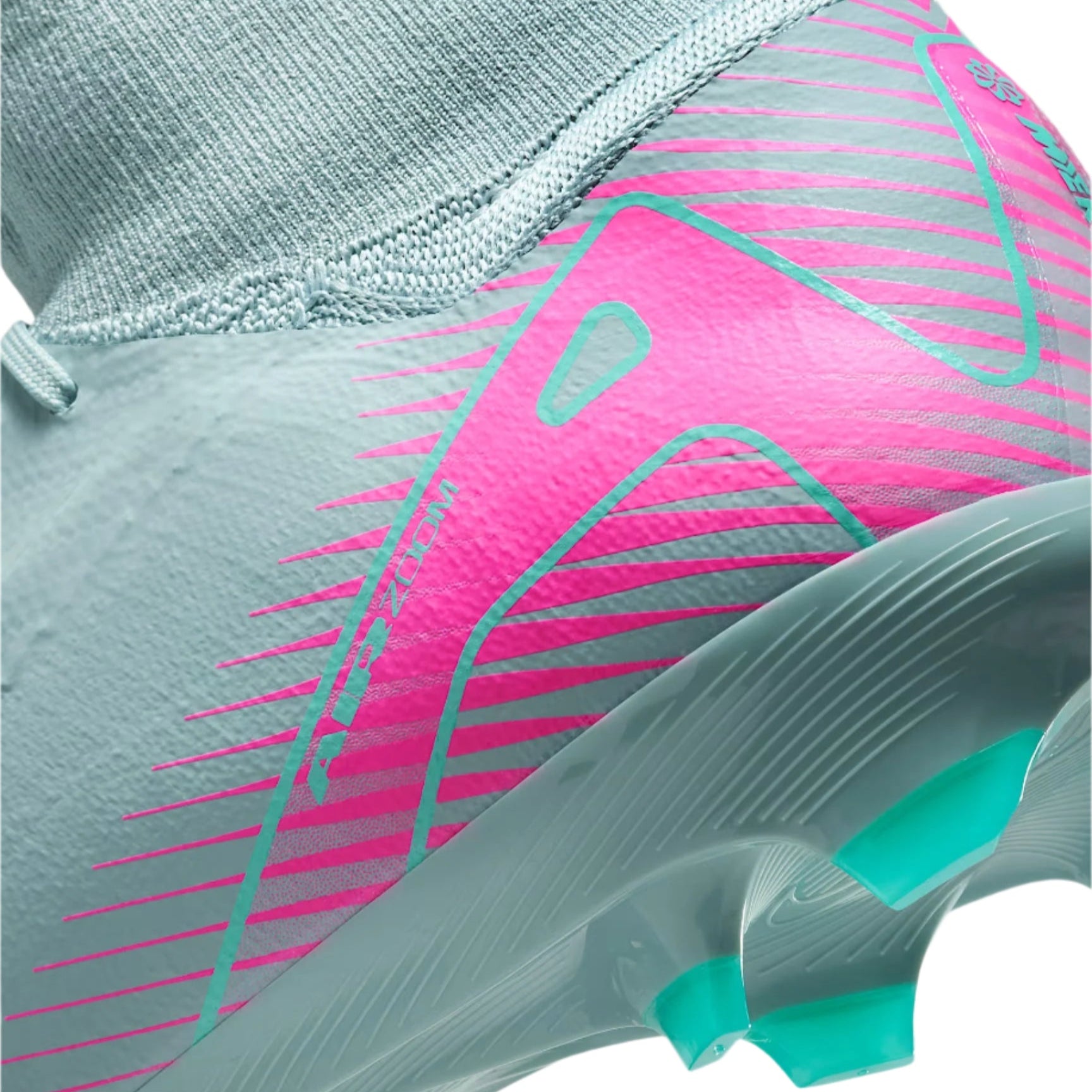 Nike Zoom Superfly 10 Pro FG Soccer Cleats (Ocean Cube/Pink Blast)