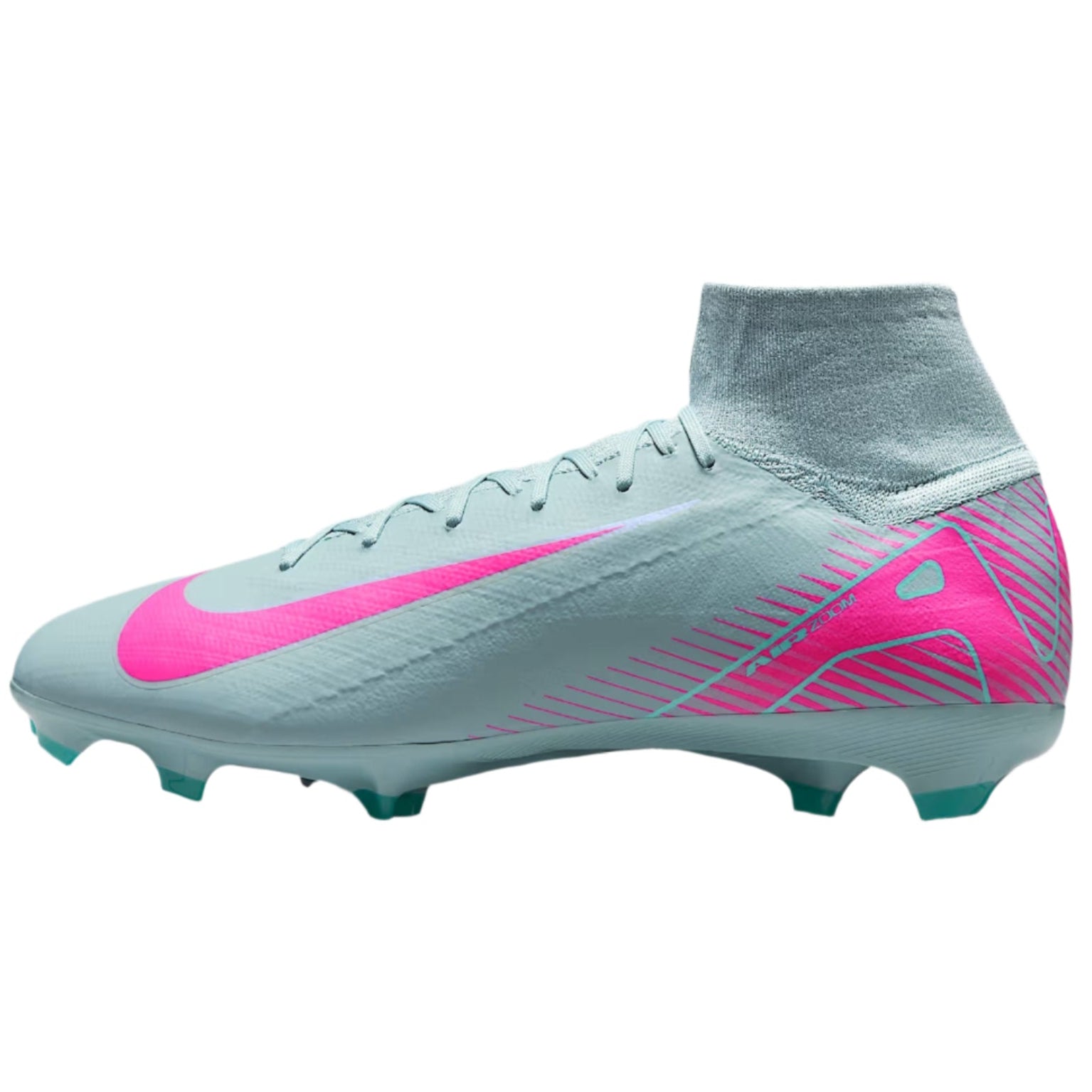 Nike Zoom Superfly 10 Pro FG Soccer Cleats (Ocean Cube/Pink Blast)