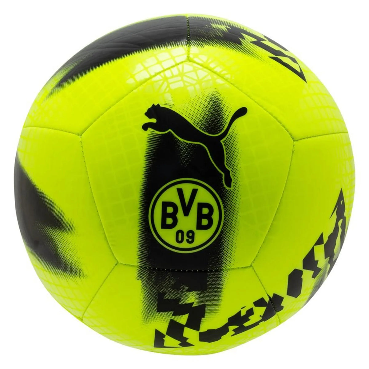 PUMA BVB Anniversary Soccer Ball (Yellow Alert/Puma Black)