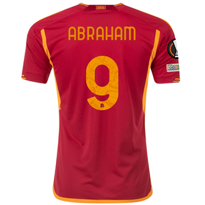 adidas Roma Tammy Abraham Home Jersey w/ Europa League Patches 23/24 (Team Victory Red)