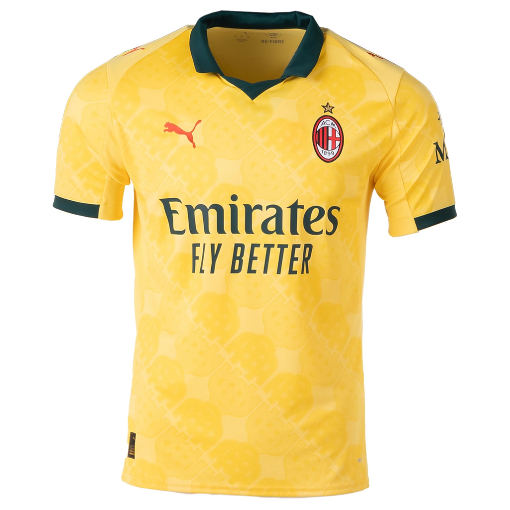 PUMA AC Milan Third Jersey 25/26 (Sunny Yellow/Dark Myrtle