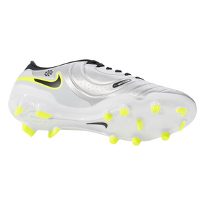 Nike Legend 10 Academy FG/MG Soccer Cleats (Metallic Silver/Black-Volt)