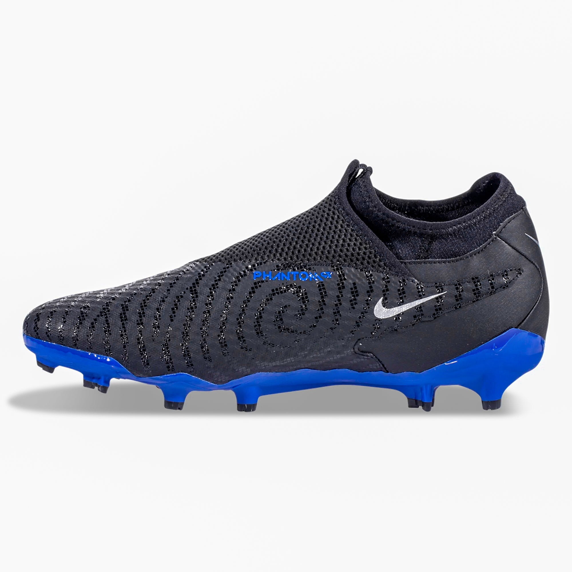 Nike Phantom GX Academy DF FG/MG Soccer Cleats (Black/Chrome-Hyper