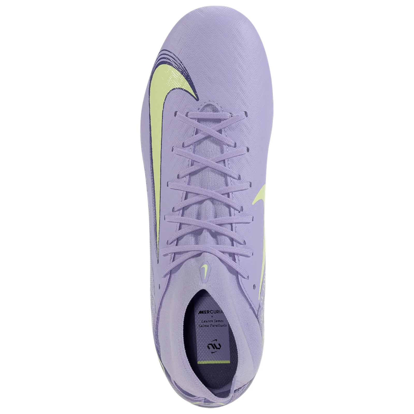 Nike United Zoom Superfly Academy FG/MG Soccer Cleats (Purple Agate/Barely Volt)