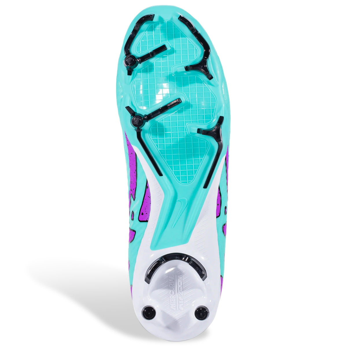 Nike Zoom Superfly 9 Academy FG/MG Soccer Cleats (Hyper Turquoise/Fuch