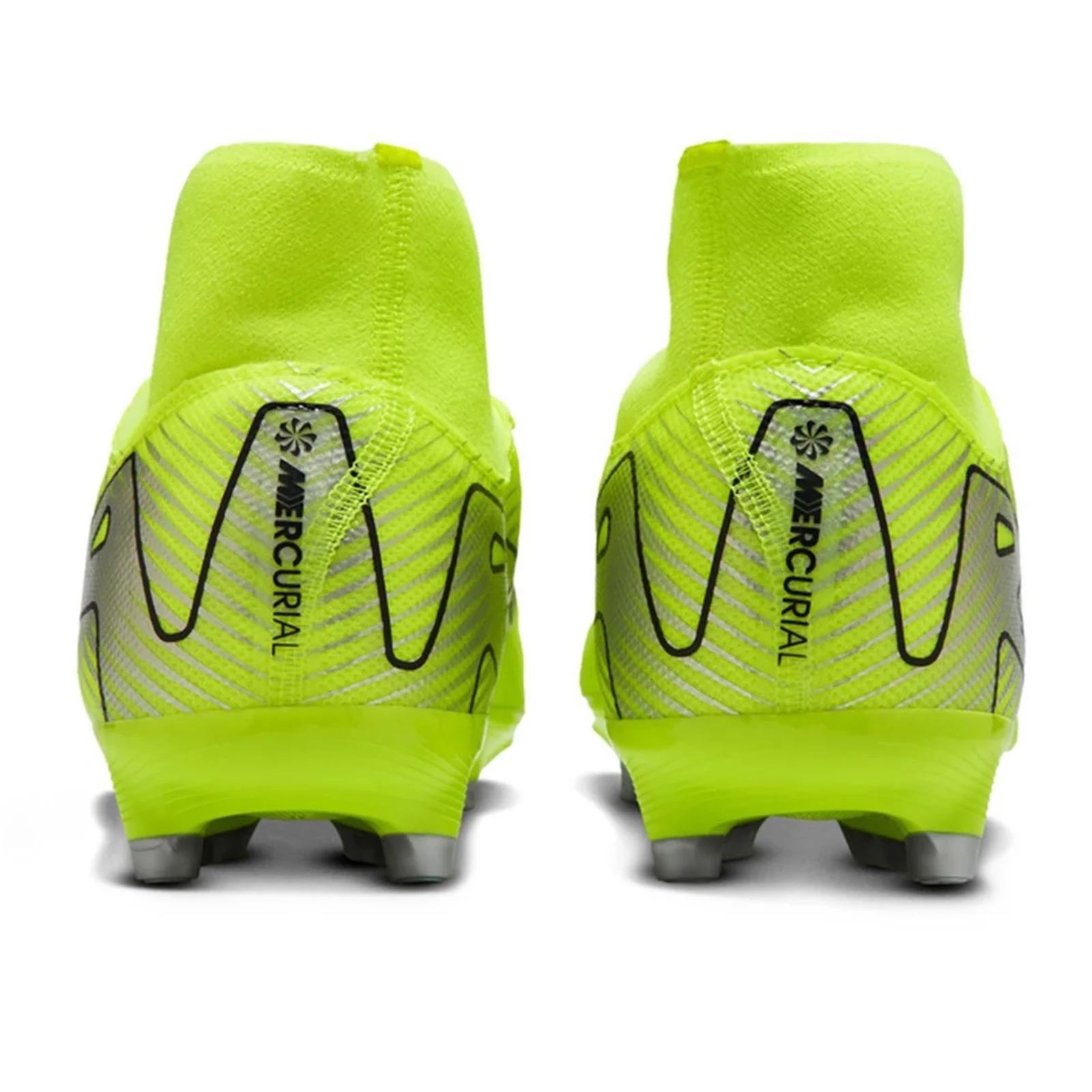 Nike Zoom Superfly 10 Academy FG/MG Soccer Cleats (Volt/Black)