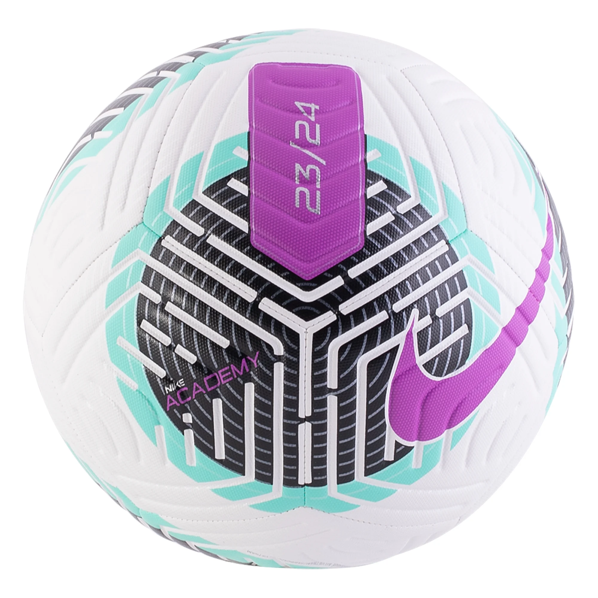 Nike Academy Ball 23/24 (White/Hyper Turquoise/Fuchsia Dream) - Soccer ...