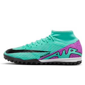 Nike Zoom Superfly 9 Academy Turf Soccer Shoes (Hyper Turquoise/Fuchsia Dream)