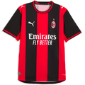 Puma Mens AC Milan Authentic Home Jersey 26/27 (Red/Black)