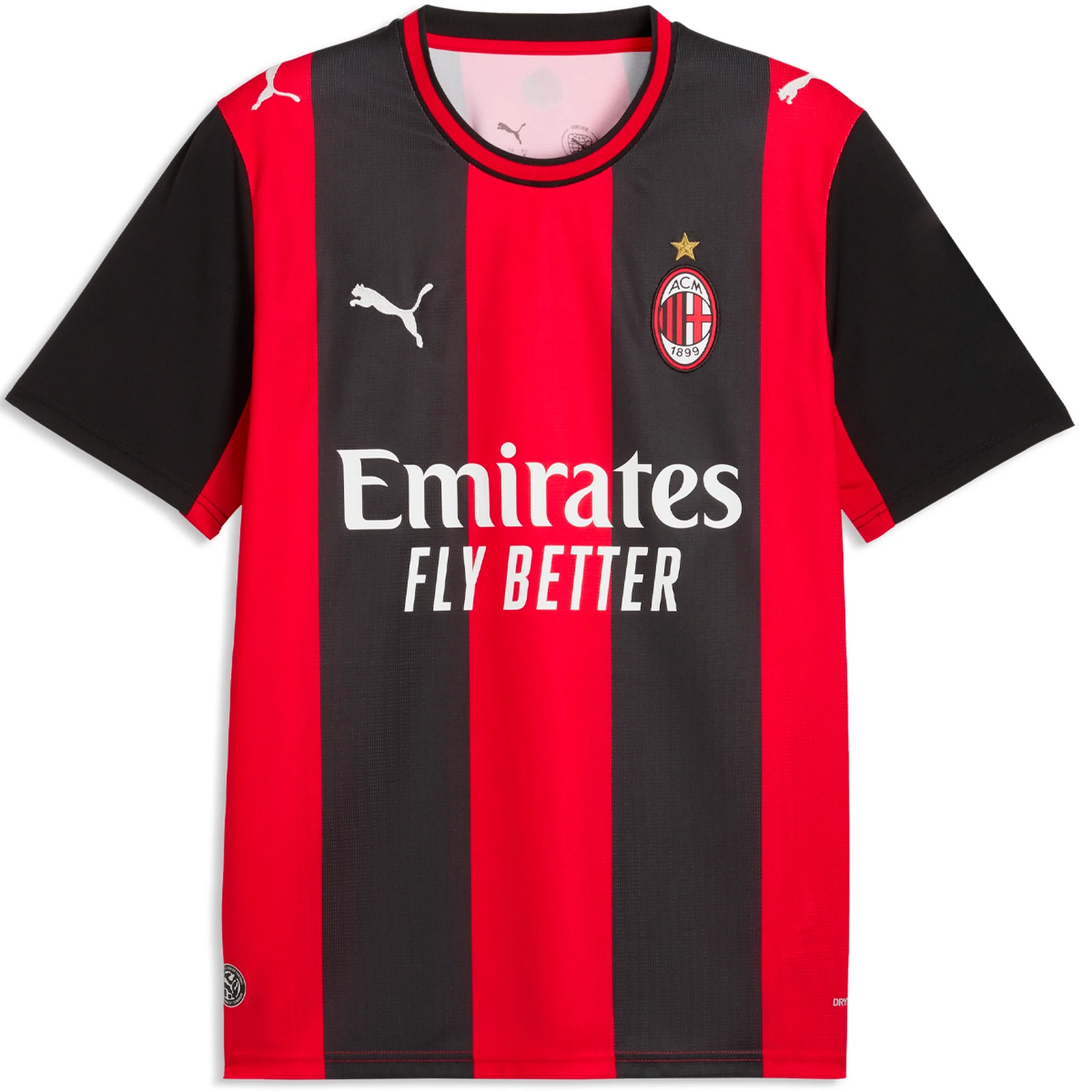Puma Mens AC MIlan Home Jersey 26/27 (Red/Black)