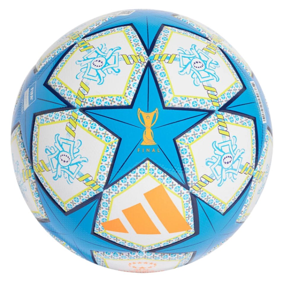 adidas 24/25 WUCL League Top Soccer Ball (White/Orange/Night Sky/Pantone) | SoccerWearhouse