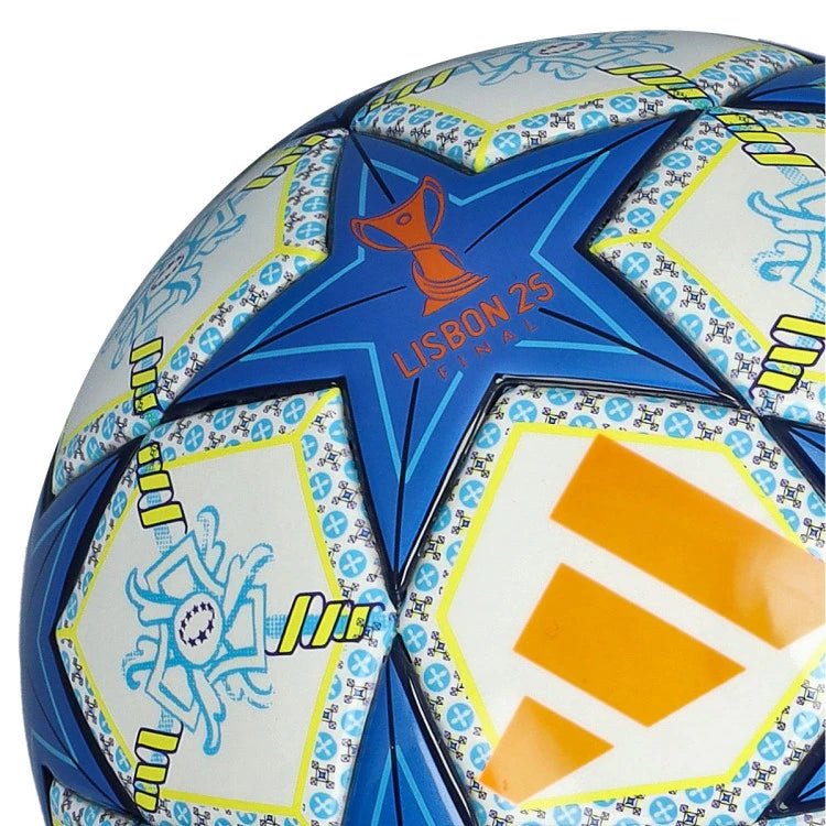 adidas 24/25 WUCL Mini Ball (White/Orange/Night Sky/Pantone) | SoccerWearhouse