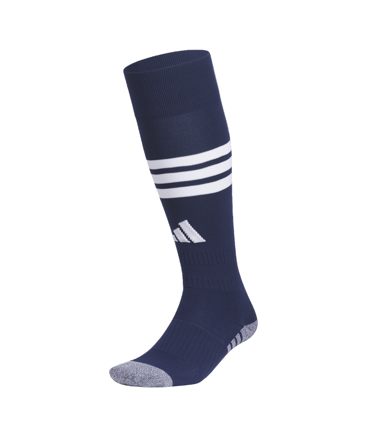 adidas 3 Stripe Hoop 2 OTC Socks (Team Navy/White) | SoccerWearhouse