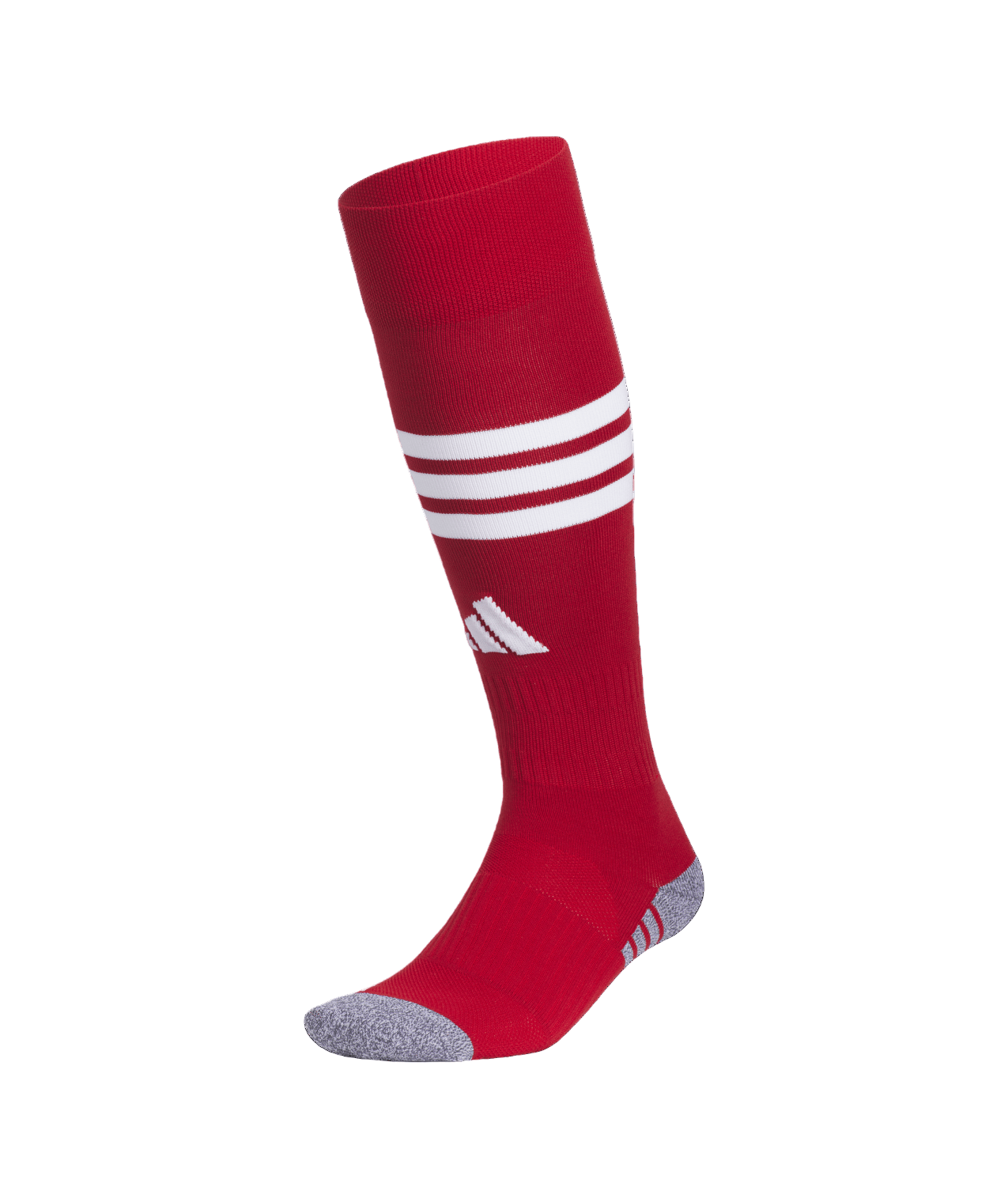 adidas 3 Stripe Hoop 2 OTC Socks (Team Power Red/White) | SoccerWearhouse
