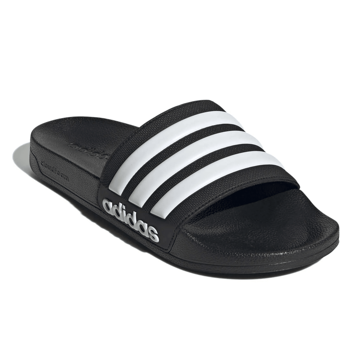 Adidas Adilette Shower Sandal (Black/White) | SoccerWearhouse