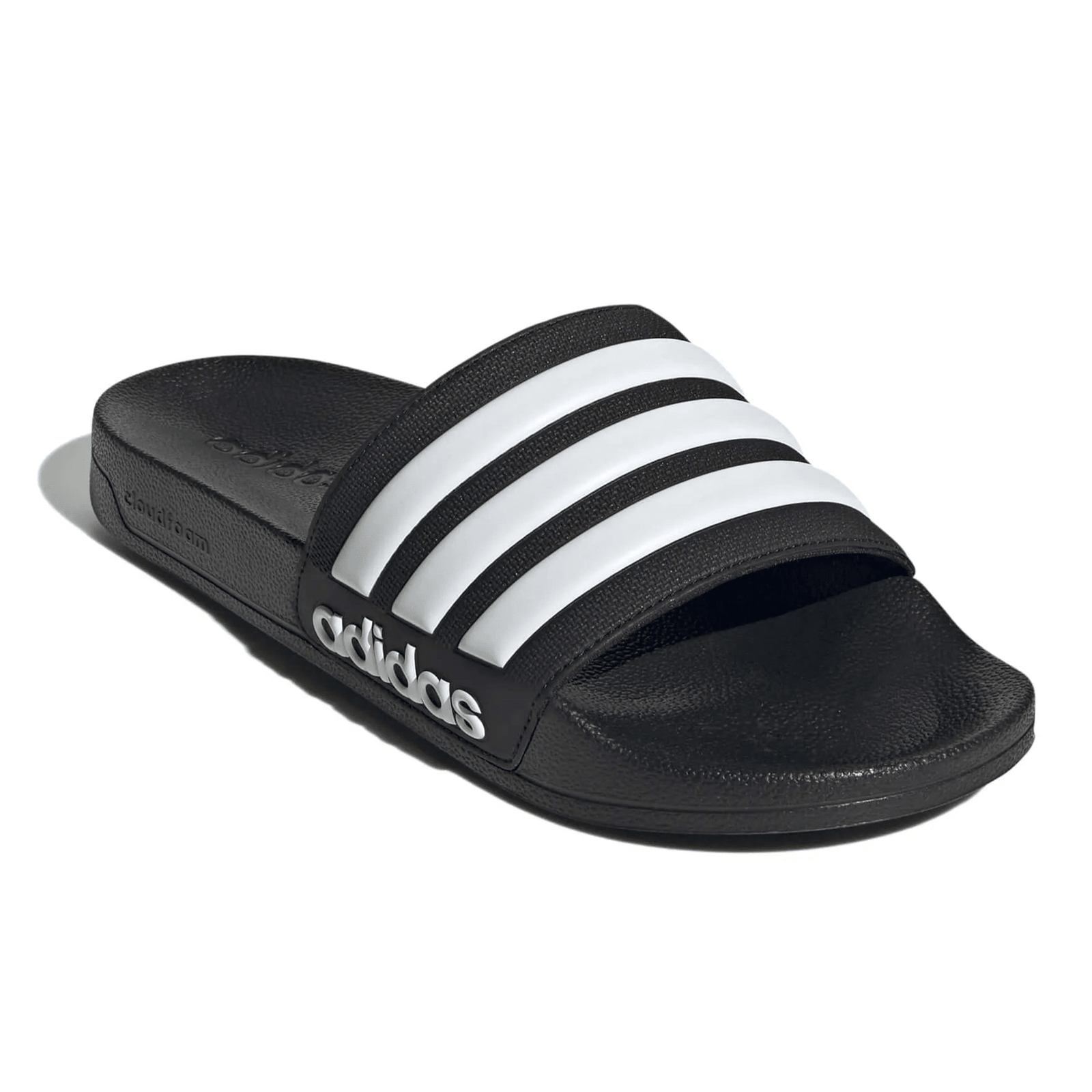 Adidas Adilette Shower Sandal (Black/White) | SoccerWearhouse