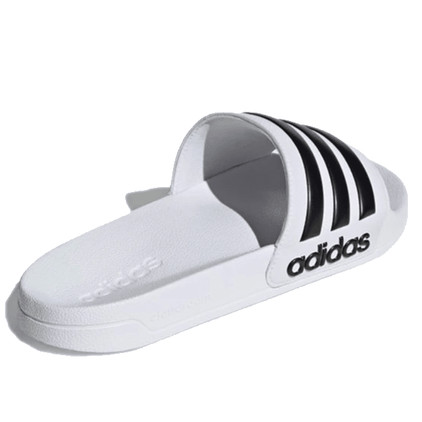 adidas Adilette Shower Sandal (White/Black) | SoccerWearhouse